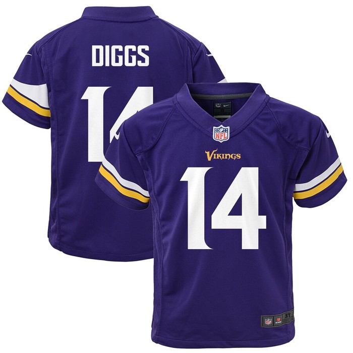 Stefon Diggs Minnesota Vikings Nike Toddler Game Jersey - Purple