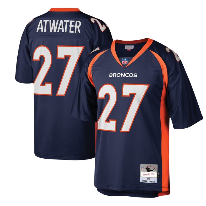 Steve Atwater Denver Broncos Mitchell & Ness Legacy Replica Jersey - Navy Nfl