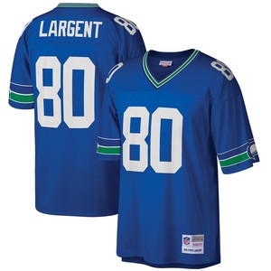 Steve Largent Seattle Seahawks Mitchell & Ness Big & Tall 1985 Retired Player Replica Jersey - Royal Nfl