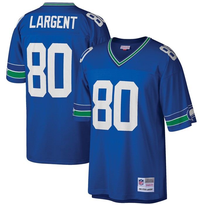 Steve Largent Seattle Seahawks Mitchell & Ness Retired Player Legacy Replica Jersey - Royal Nfl