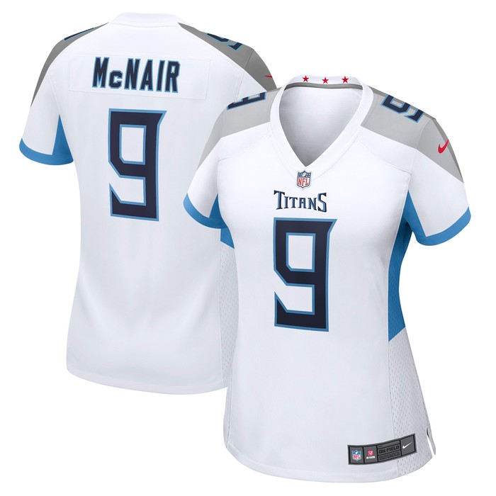 Steve Mcnair Tennessee Titans Womens Retired Game Jersey - White Nfl