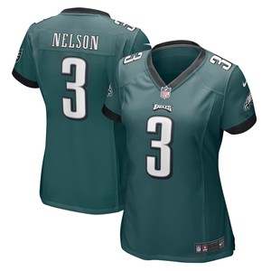 Steven Nelson Philadelphia Eagles Womens Game Jersey - Midnight Green Nfl