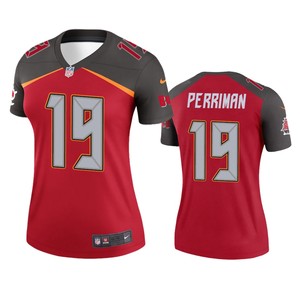 Tampa Bay Buccaneers #19 Breshad Perriman Red Legend Jersey - Womens