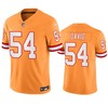 Tampa Bay Buccaneers #54 Lavonte David Orange Throwback Limited Stitched Jersey - Cocomos
