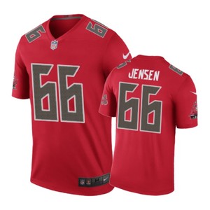 Tampa Bay Buccaneers #66 Ryan Jensen Nike Color Rush Red Jersey