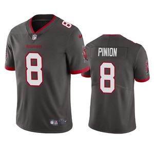 Tampa Bay Buccaneers Bradley Pinion Pewter 2020 Vapor Limited Jersey - Mens