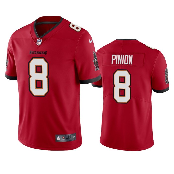 Tampa Bay Buccaneers Bradley Pinion Red 2020 Vapor Limited Jersey - Mens