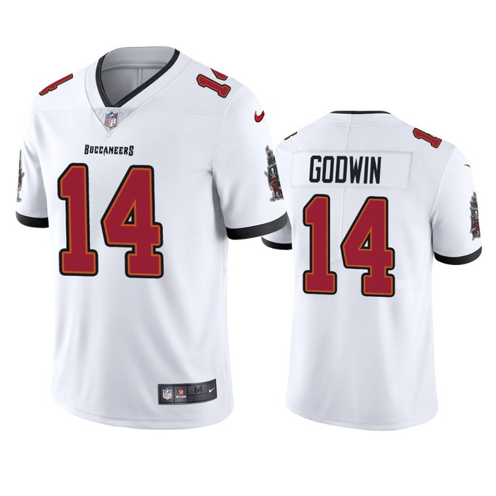 Tampa Bay Buccaneers Chris Godwin White 2020 Vapor Limited Jersey - Mens