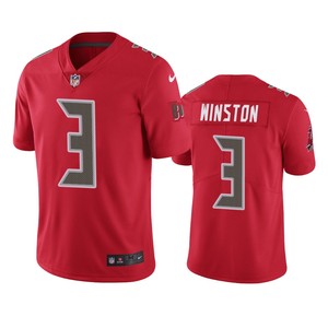 Tampa Bay Buccaneers Jameis Winston Red Nike Color Rush Limited Jersey