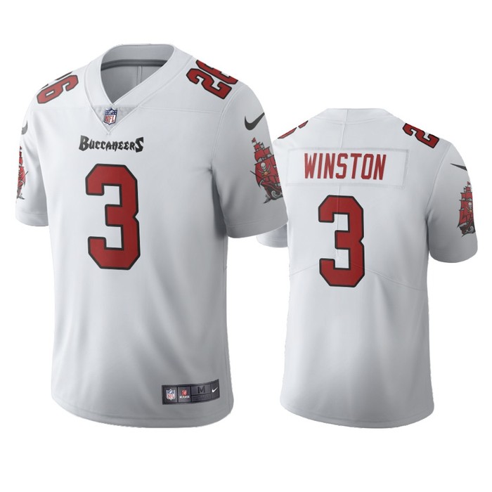 Tampa Bay Buccaneers Jameis Winston White 2020 Vapor Limited Jersey