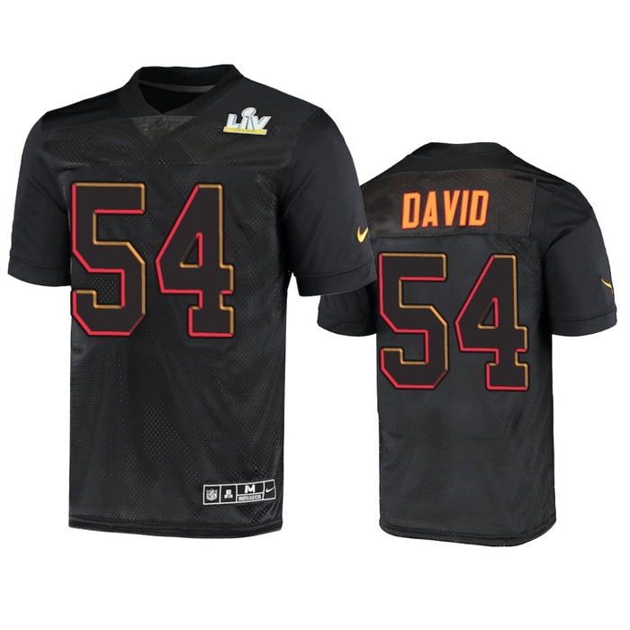 Tampa Bay Buccaneers Lavonte David Super Bowl Lv Black Limited Jersey