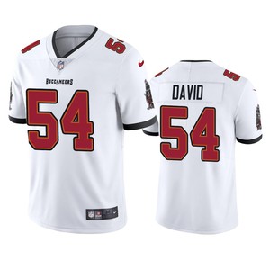 Tampa Bay Buccaneers Lavonte David White 2020 Vapor Limited Jersey - Mens