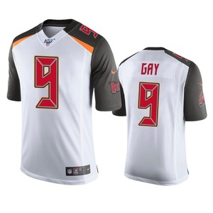 Tampa Bay Buccaneers Matt Gay White 100th Season Vapor Limited Jersey - Cocomos