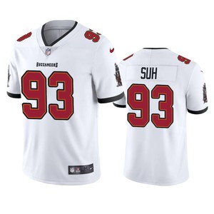 Tampa Bay Buccaneers Ndamukong Suh White 2020 Vapor Limited Jersey - Mens