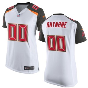 Tampa Bay Buccaneers Nike Womens Custom Game Jersey - White