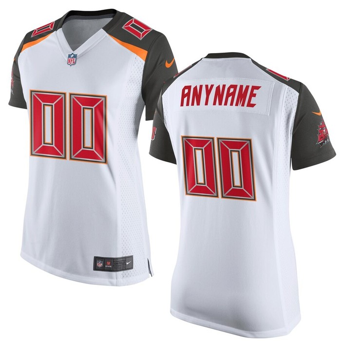 Tampa Bay Buccaneers Nike Womens Custom Game Jersey - White