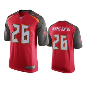 Tampa Bay Buccaneers Sean Murphy-bunting Red 100th Season Game Jersey