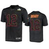 Tampa Bay Buccaneers Tom Brady Super Bowl Lv Black Limited Jersey