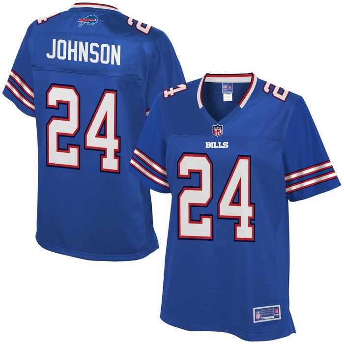 Taron Johnson Buffalo Bills Nfl Pro Line Womens Player Jersey - Royal