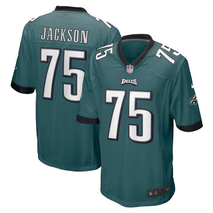 Tarron Jackson Philadelphia Eagles Game Jersey - Midnight Green Nfl