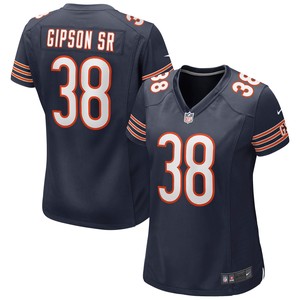 Tashaun Gipson Chicago Bears Womens Game Jersey - Navy Nfl