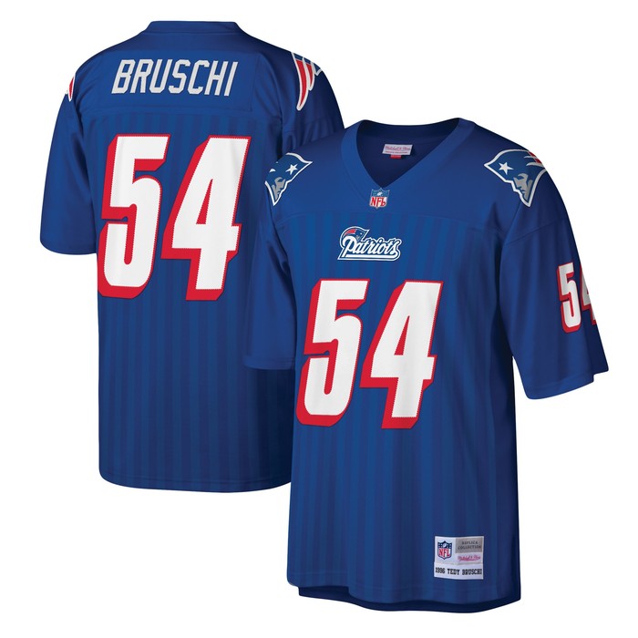 Tedy Bruschi New England Patriots Mitchell & Ness Legacy Replica Jersey - Royal Nfl