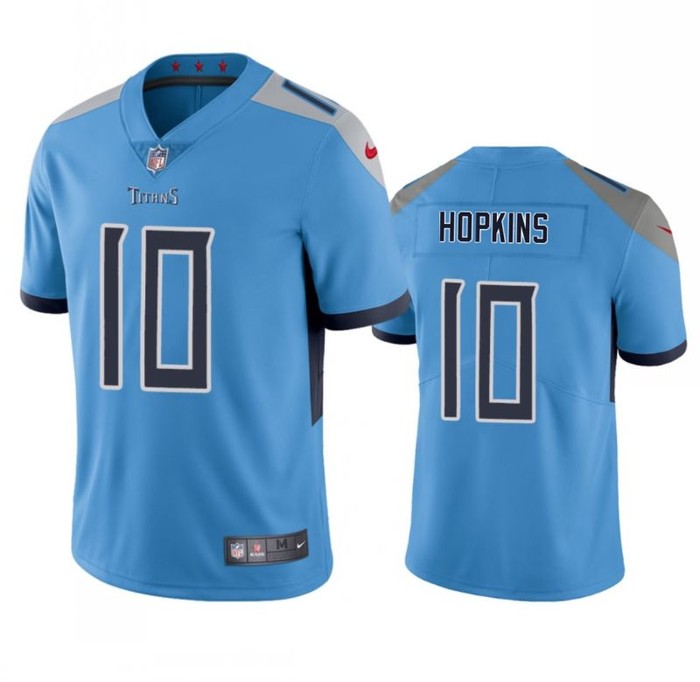 Tennessee Titans #10 Deandre Hopkins Blue Vapor Untouchable Stitched Jersey - Cocomos