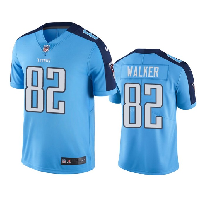 Tennessee Titans Delanie Walker Light Blue Nike Color Rush Limited Jersey