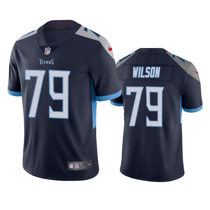 Tennessee Titans Isaiah Wilson Navy 2020 Nfl Draft Vapor Limited Jersey