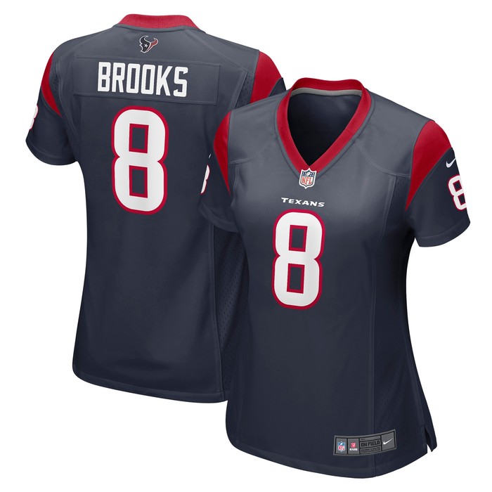 Terrence Brooks Houston Texans Womens Game Jersey - Navy Nfl