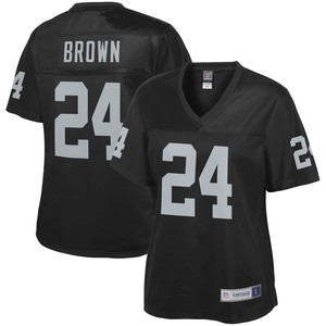 Tim Brown Las Vegas Raiders Nfl Pro Line Womens Retired Player Jersey - Black Nfl