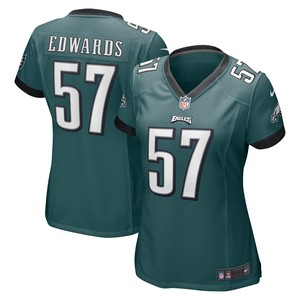 T.j. Edwards Philadelphia Eagles Womens Game Jersey - Midnight Green Nfl