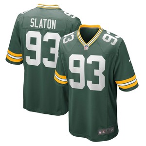 T.j. Slaton Green Bay Packers Game Jersey - Green Nfl