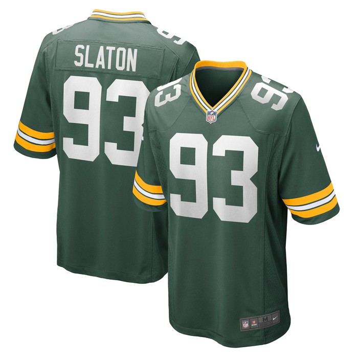 T.j. Slaton Green Bay Packers Game Jersey - Green Nfl