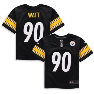 T.j. Watt Pittsburgh Steelers Preschool Player Game Jersey - Black Nfl