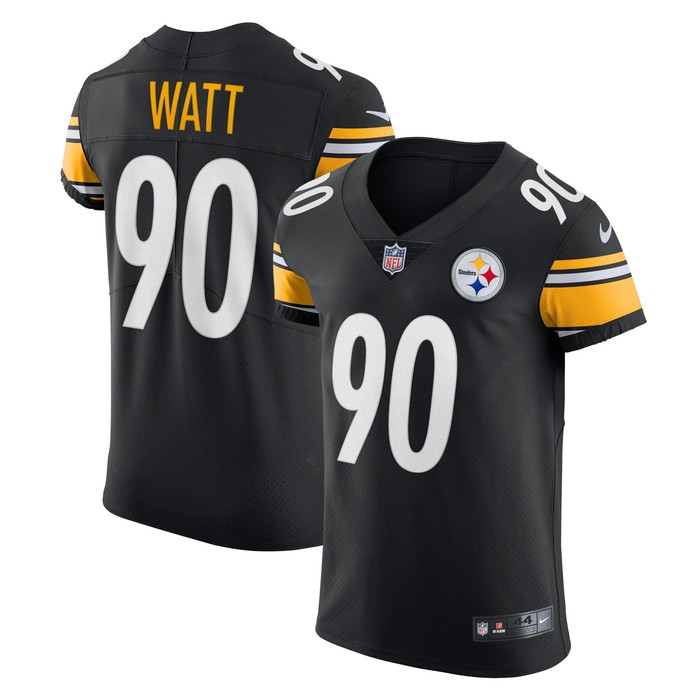 T.j. Watt Pittsburgh Steelers Vapor Elite Player Jersey - Black Nfl