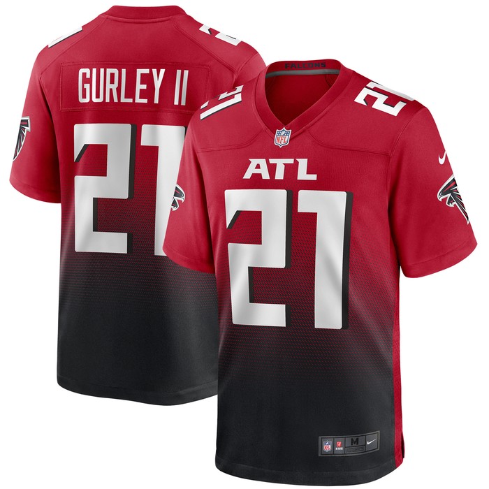 Todd Gurley Ii Atlanta Falcons 2nd Alternate Game Jersey - Red Nfl