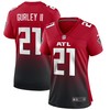 Todd Gurley Ii Atlanta Falcons Womens 2nd Alternate Game Jersey - Red Nfl