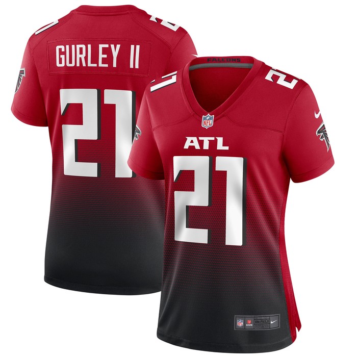 Todd Gurley Ii Atlanta Falcons Womens 2nd Alternate Game Jersey - Red Nfl