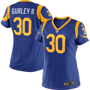 Todd Gurley Ii Los Angeles Rams Nike Womens Game Player Jersey - Royal