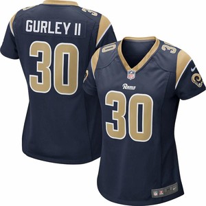 Todd Gurley Ii Los Angeles Rams Nike Womens Player Game Jersey - Navy