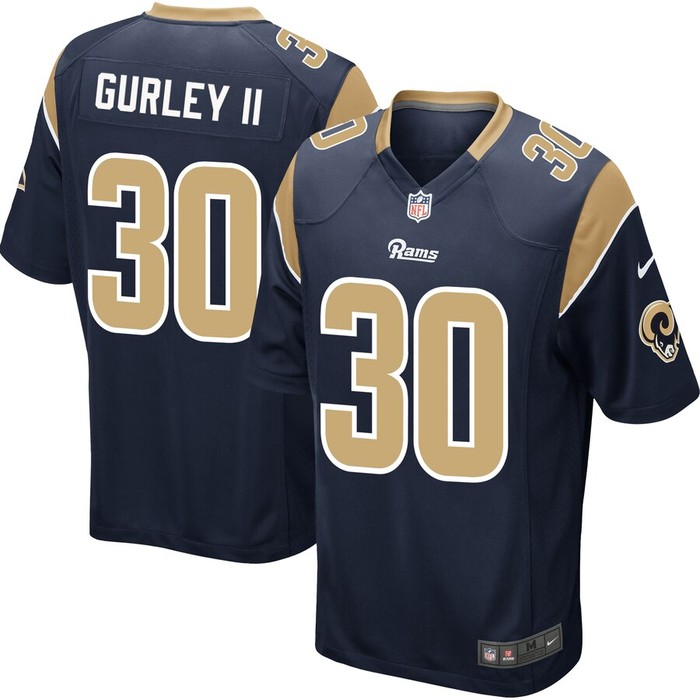 Todd Gurley Ii Los Angeles Rams Nike Youth Game Jersey - Navy