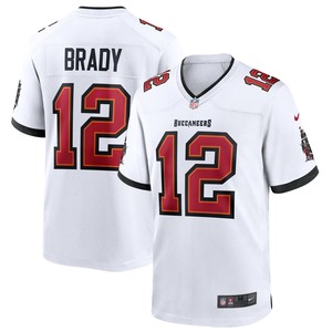 Tom Brady Tampa Bay Buccaneers Game Jersey - White Nfl