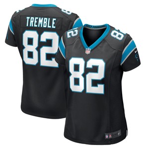 Tommy Tremble Carolina Panthers Womens Game Jersey - Black Nfl