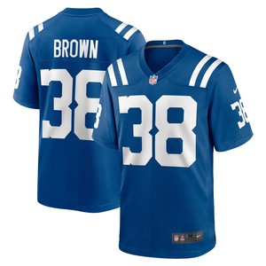 Tony Brown Indianapolis Colts Player Game Jersey - Royal Nfl