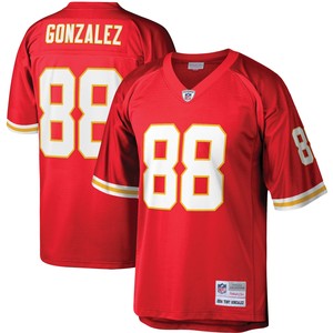 Tony Gonzalez Kansas City Chiefs Mitchell & Ness 2004 Legacy Replica Jersey - Red Nfl