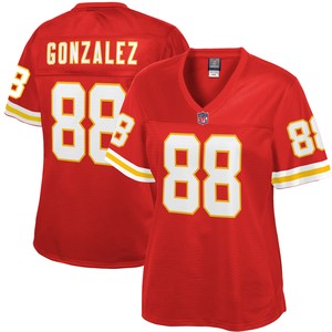 Tony Gonzalez Kansas City Chiefs Nfl Pro Line Womens Retired Player Jersey - Red Nfl