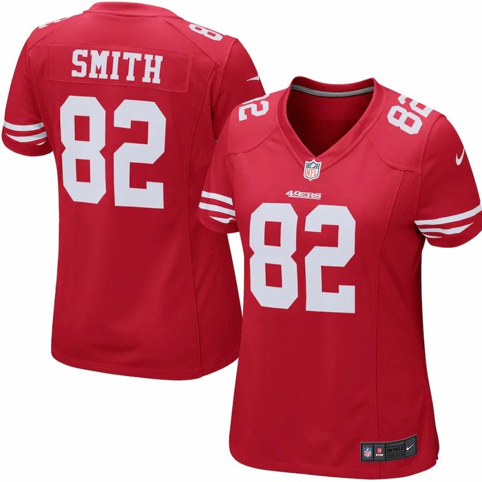 Torrey Smith San Francisco 49ers Nike Womens Game Jersey - Scarlet