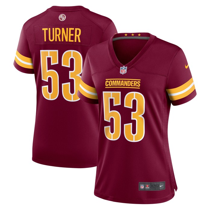 Trai Turner Washington Commanders Womens Player Game Jersey - Burgundy Nfl