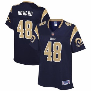 Travin Howard Los Angeles Rams Nfl Pro Line Womens Player Jersey - Navy